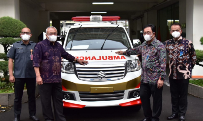 Bawaslu Terima Satu Unit Ambulans Dari BNI