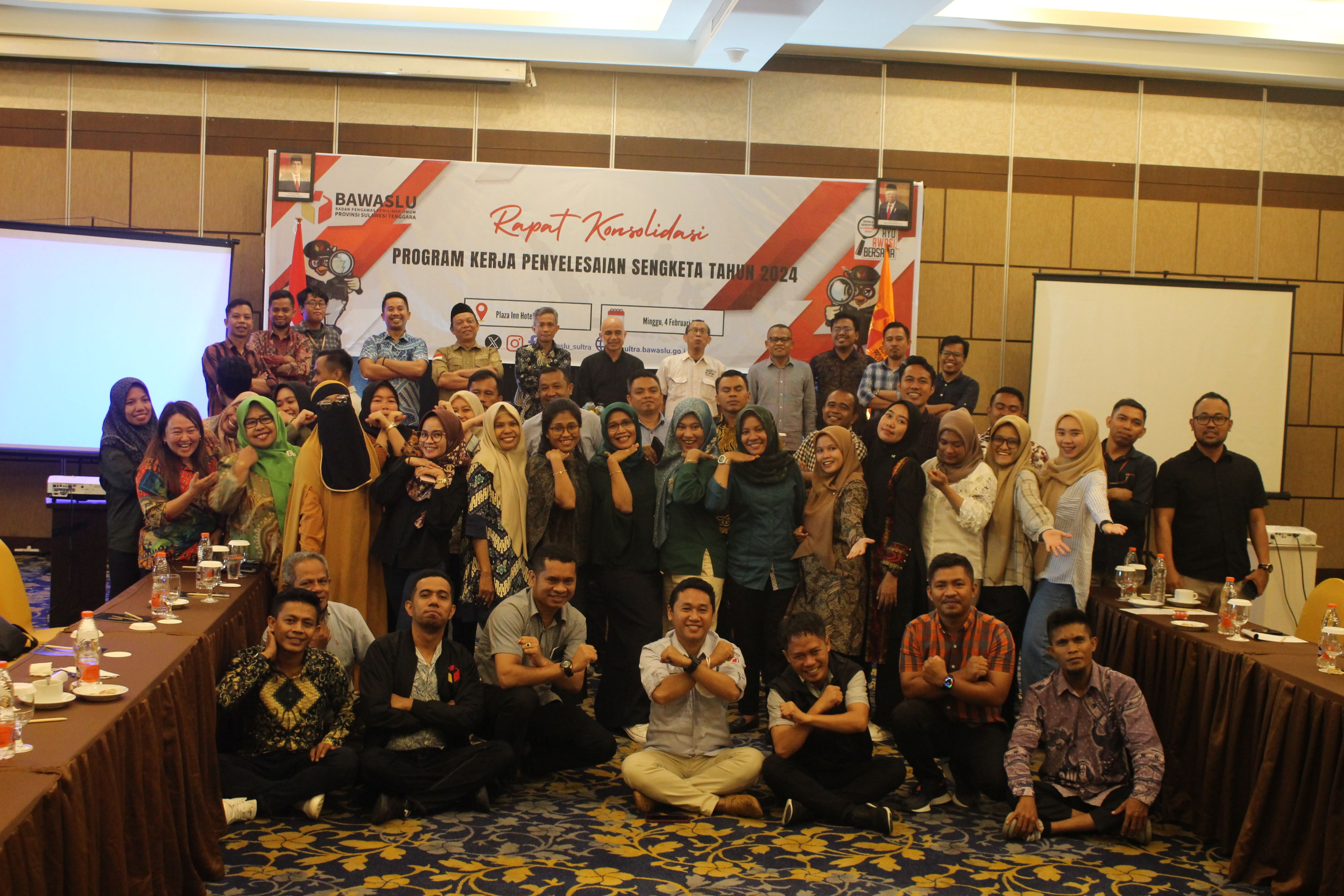 Bawaslu Sultra, Gelar Rapat Konsolidasi Program Kerja Penyelesaian Sengketa Tahun 2024
