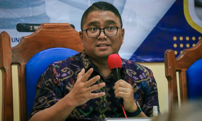 Sosialisasi Produk Hukum di Bali, Fritz Minta Masyarakat Aktif Awasi Proses Pemilu dan Pemilihan