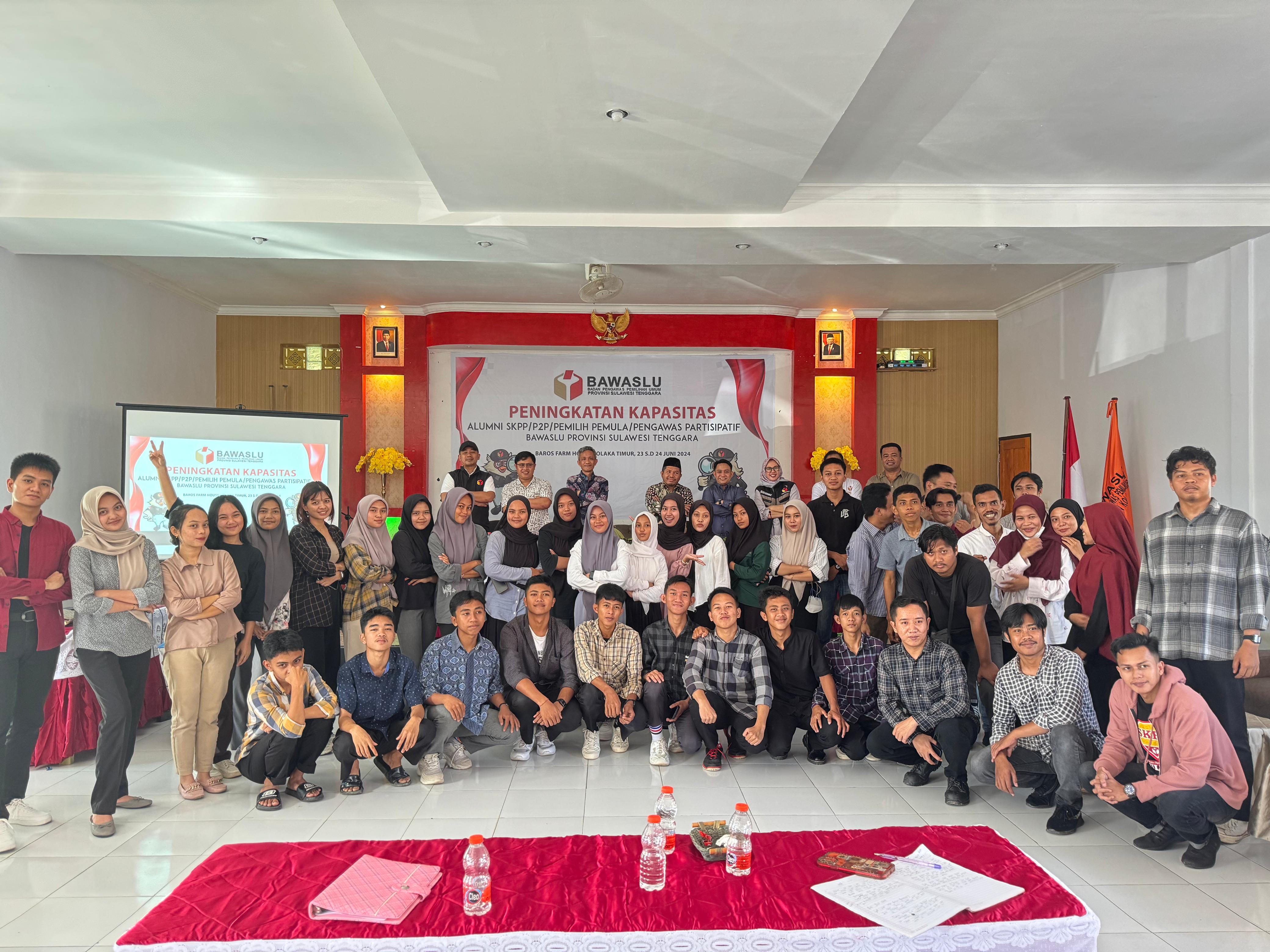 Bawaslu Sultra Mengajak Kader Partisipan Untuk Ikut Mengawasi Tahapan Pemilihan Serentak 2024 Nantinya