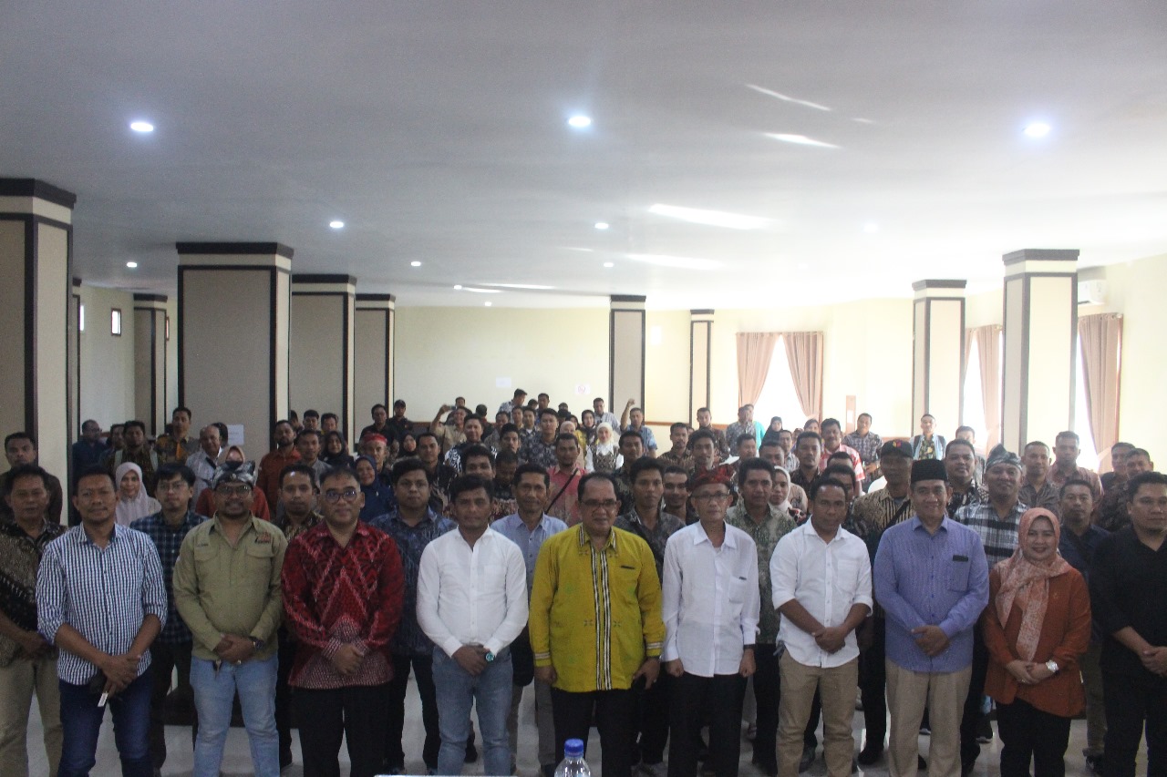 Bawaslu Gelar Rakernis €œKesiapan Pengawasan Pemilihan Serentak Tahun 2024€ bagi Panwas Kecamatan se - Kepton Raya.