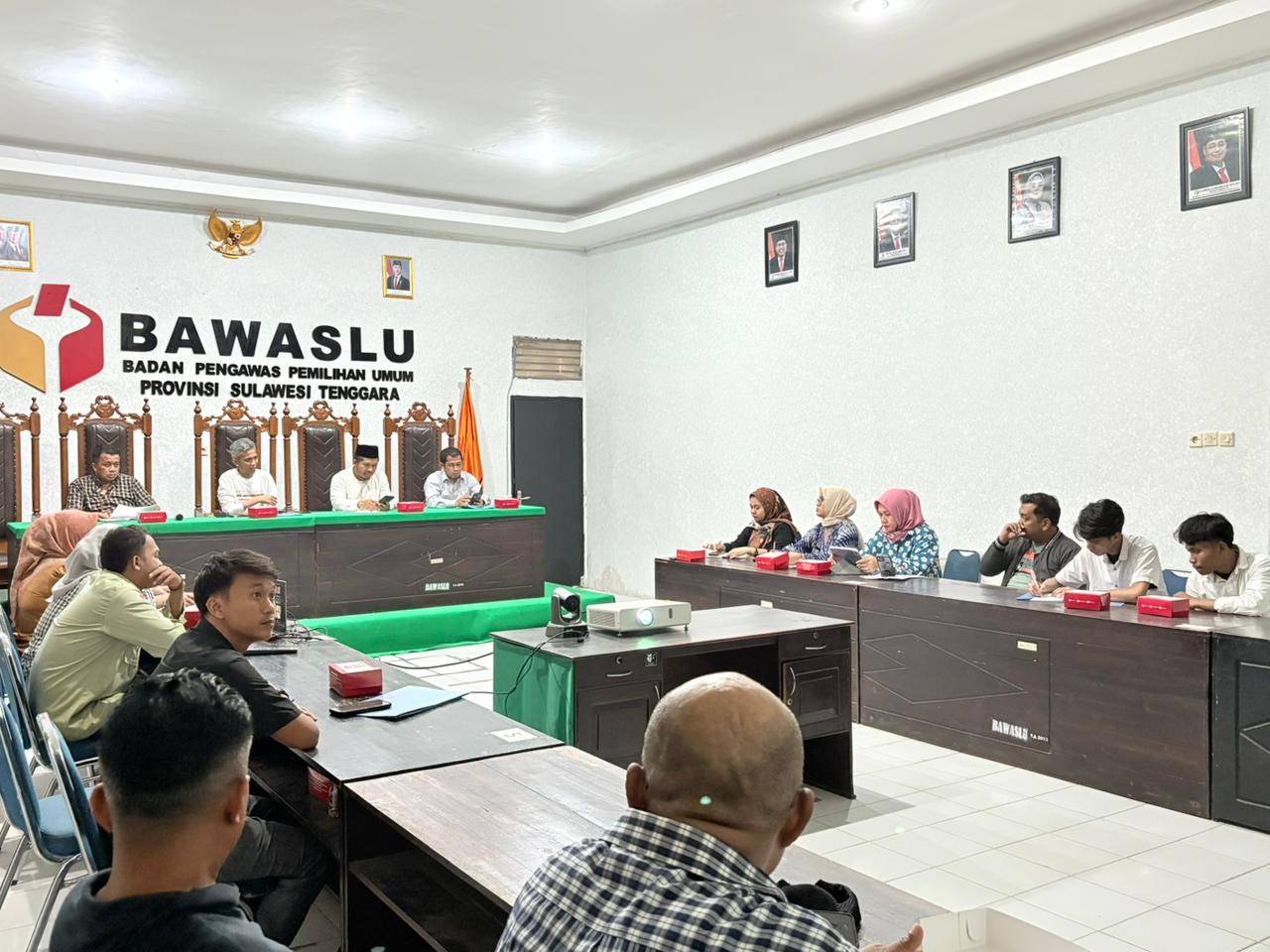 Bawaslu Sultra Gelar Rapat Persiapan Penyelenggaraan Pendidikan Pengawas Patisipatif (P2P) Tahun 2025
