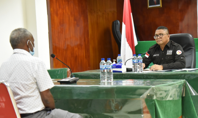 Isi Kekosongan, Fritz Lakukan Verifikasi Calon Anggota Bawaslu untuk Dua Kabupaten