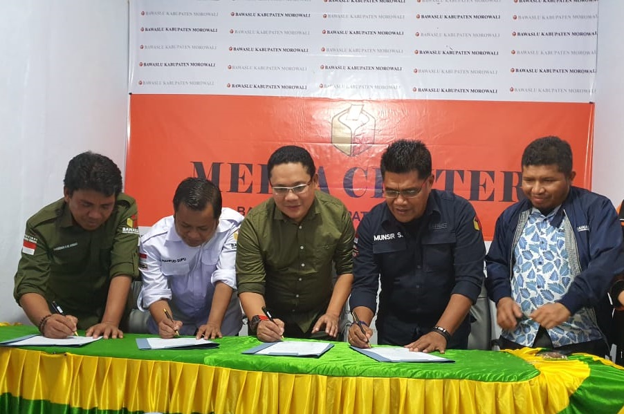 Bahas Potensi Kerawanan Pemilih di Daerah Perbatasan dalam Pilkada 2020, Bawaslu Sultra Lakukan Koordinasi dengan Bawaslu Sulteng