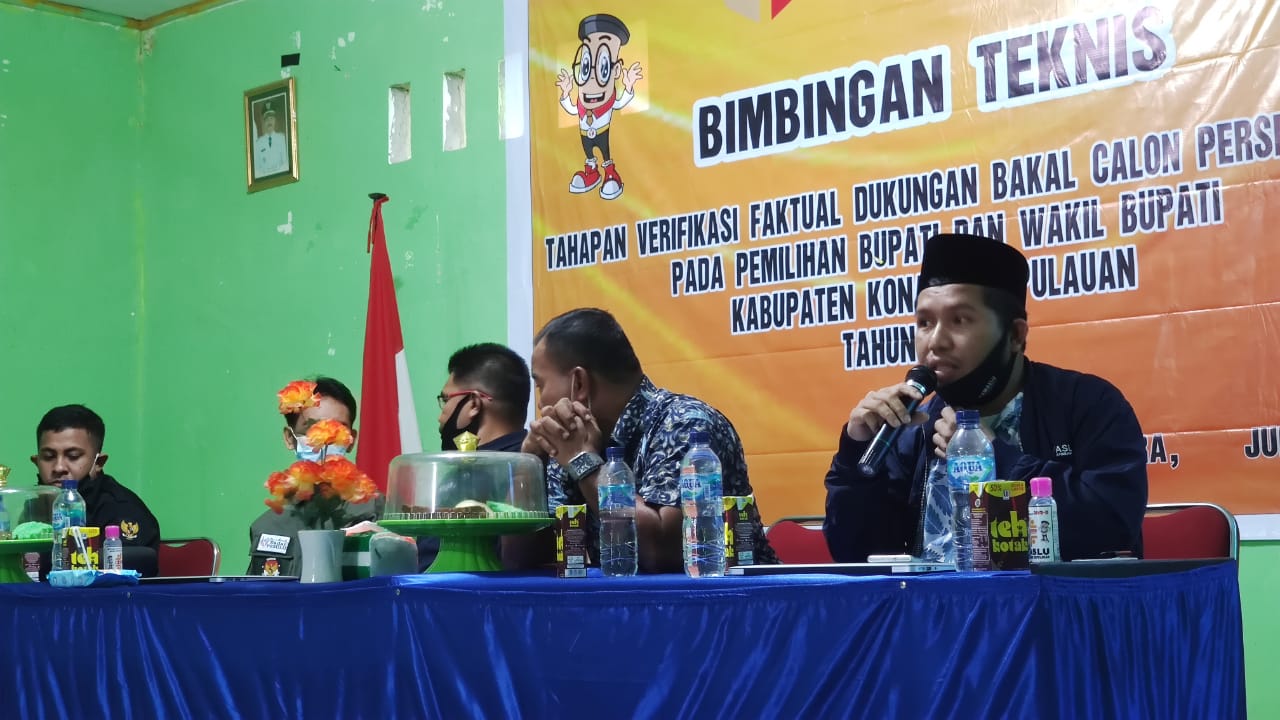 Bahari :  Titik-Titik Potensi Pelanggaran dalam Pelaksanaan Verifikasi Faktual Dukungan Calon Perseorangan di Kabupaten Konawe Kepulauan