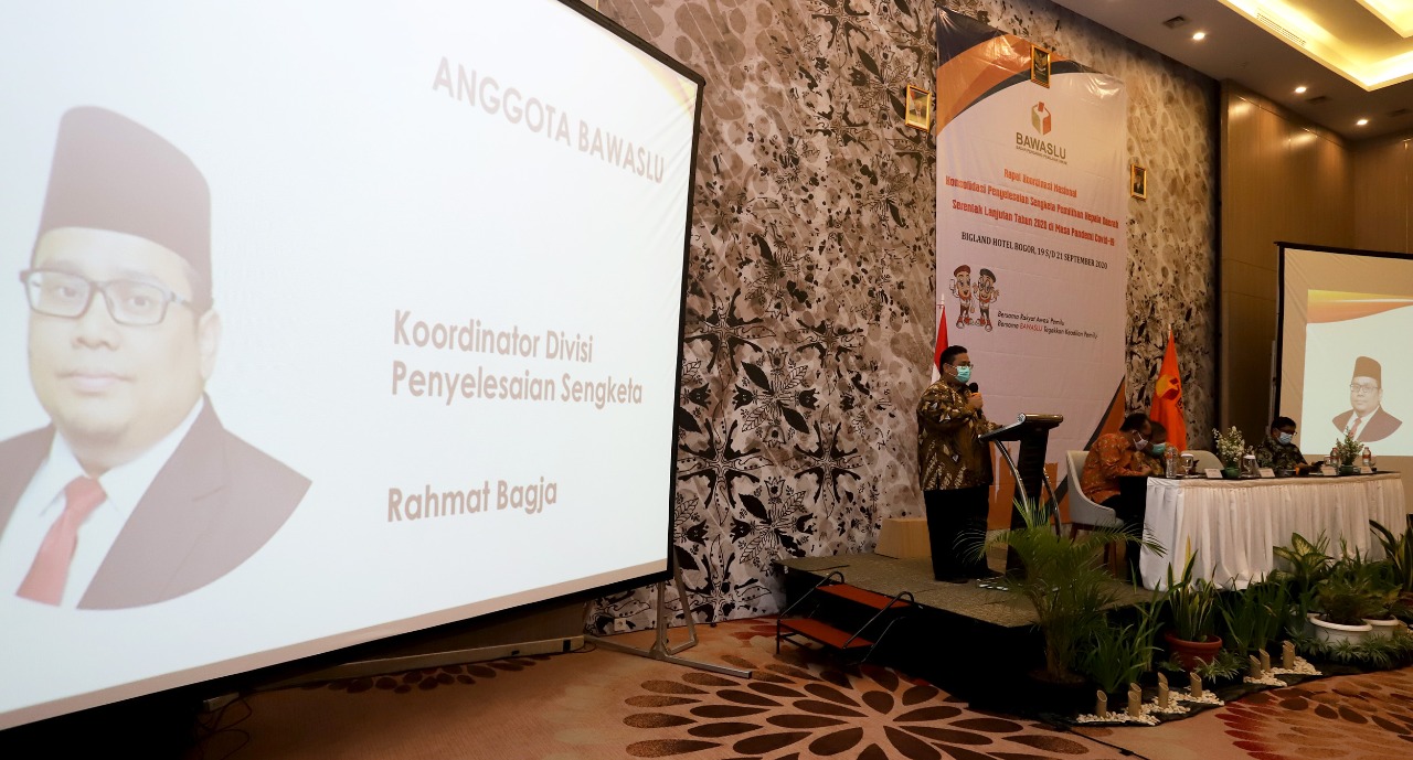 Jelang Penetapan Paslon, Bawaslu Tekankan Penerapan Protokol Covid-19