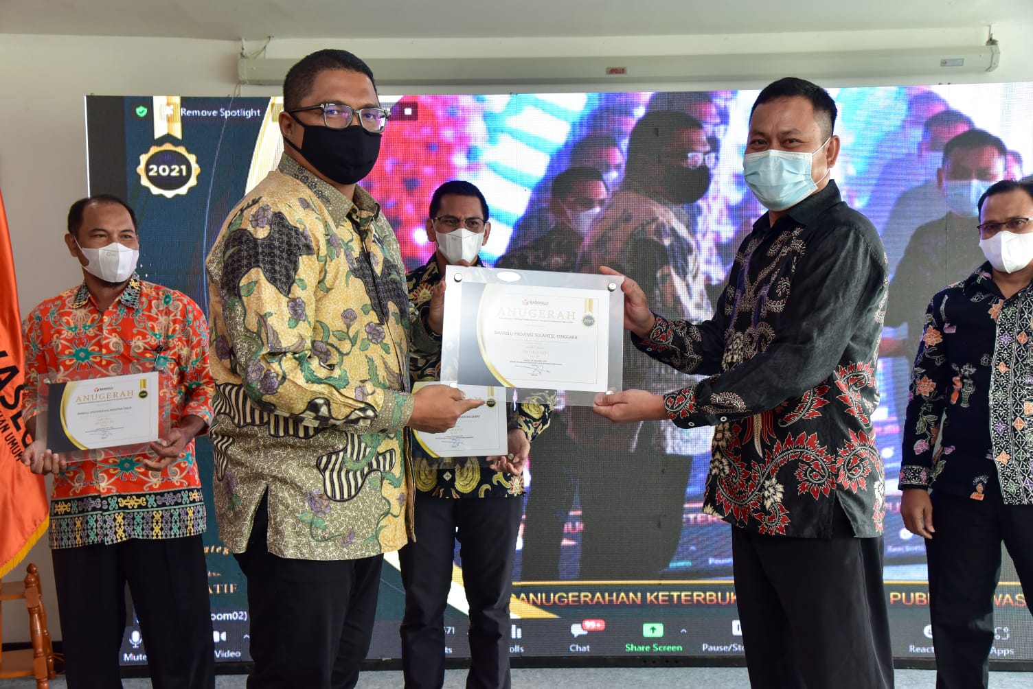 Raih Informatif dalam Penilaian KIP Bawaslu 2021, Ajmal: Kita Senantiasa Mendorong Keterbukaan Informasi Publik