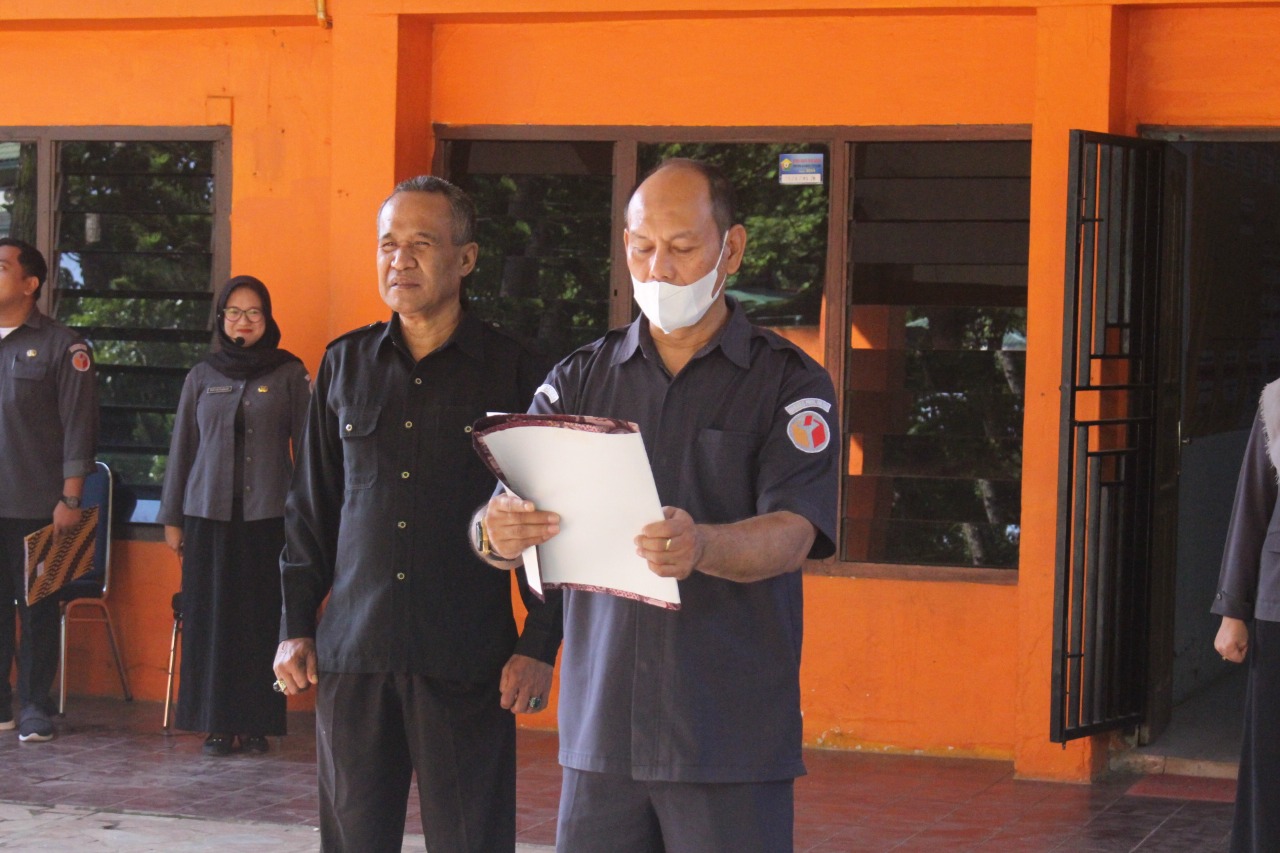 Gelar Apel Pagi Perdana 2022, Rapiuddin: Kita Harus Disiplin