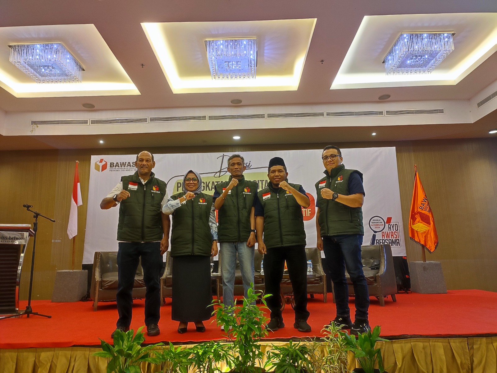 Bawaslu Sultra, Kembali Melaksanakan Kegiatan Diskusi Peningkatan Kapasitas Alumni SKPP 3 Kabupaten di Kota Kendari