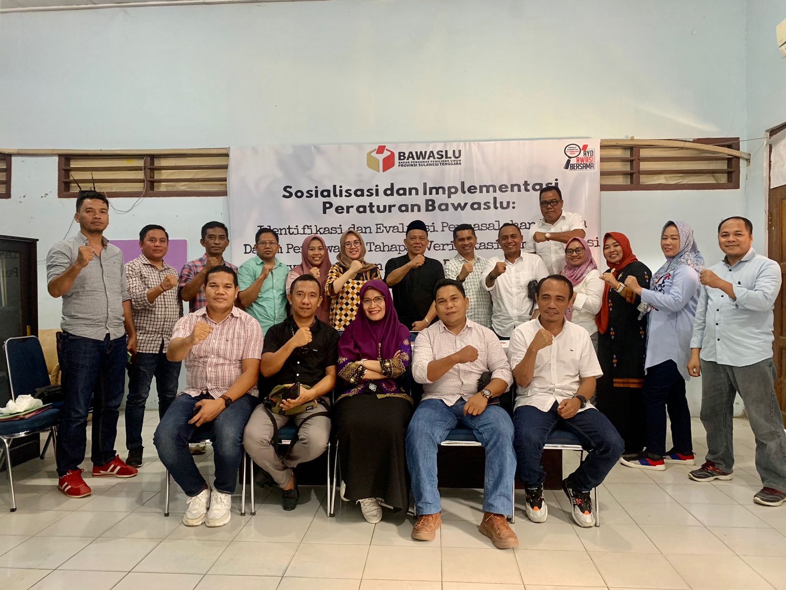 Bawaslu Sultra Gelar Kegiatan Sosialisasi dan Implementasi Peraturan Bawaslu