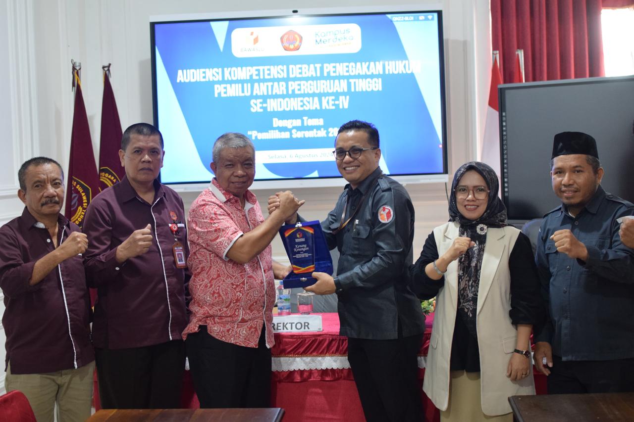 Bawaslu Sultra Audiensi dengan Perguruan Tinggi