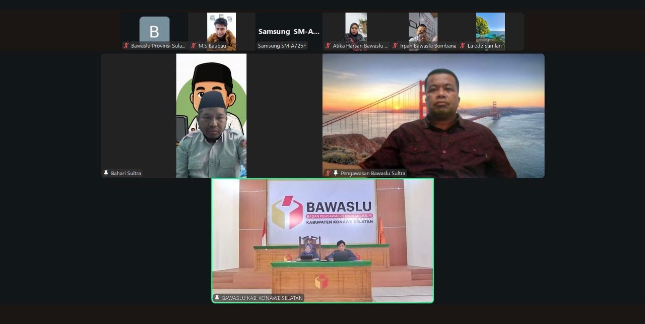 Ngobrol Kamis Edisi ke-10, Bawaslu Sultra Menelisik Problematika Pengawasan PDPB