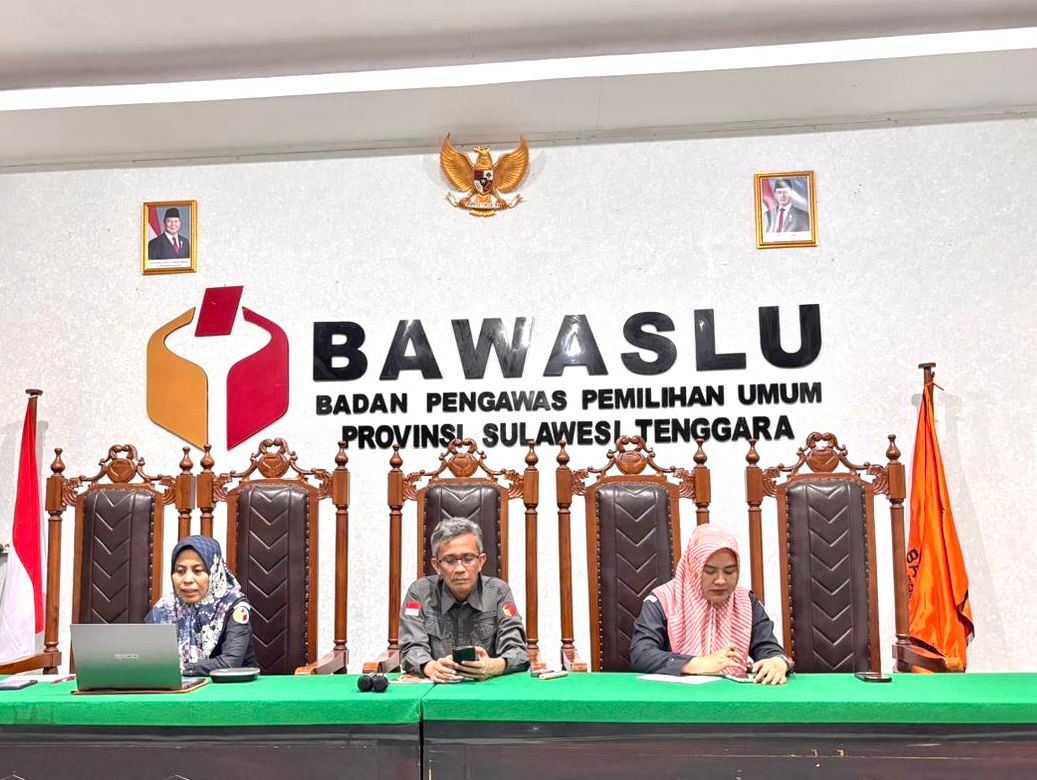 Bawaslu Sultra Laksanakan Rapat Monitoring dan Evaluasi Kinerja Anggaran Tahun 2025
