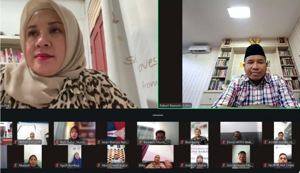 Humas Bawaslu Sultra Sosialisasikan Assesment/Penilaian Kinerja Kehumasan Tahun 2025 di Kabupaten/Kota