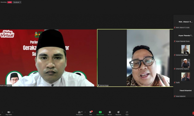 Diskusi bareng GP Ansor, Bagja Harap Peran Pemuda dalam Menjaga Konflik dan Perpecahan di Masyarakat pada Pemilu 2024