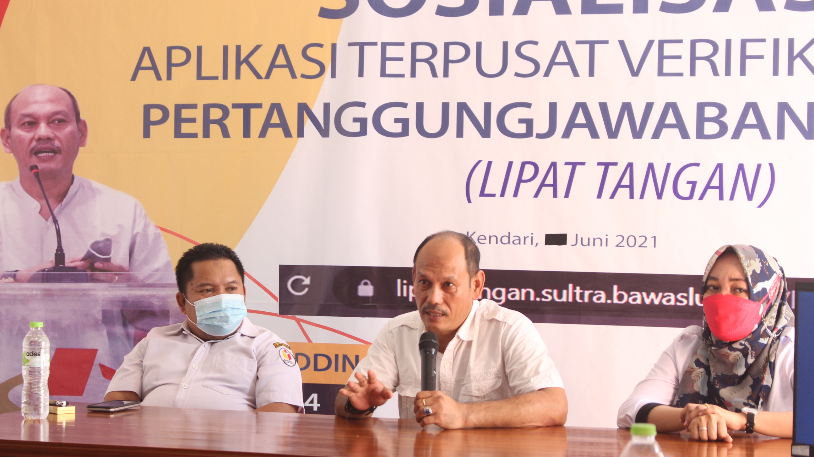 Sambangi Bawaslu Kabupaten Konawe Selatan, Rapiuddin: Hargai Lembaga Bawaslu dengan Kerja Keras