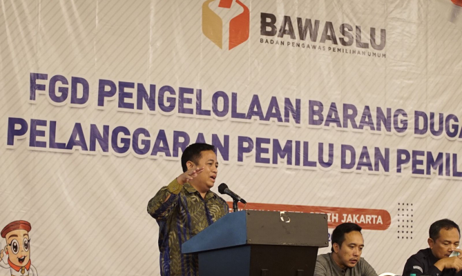 Puadi Harap Pengelolaan Barang Dugaan Pelanggaran Pemilu Tertib dan Transparan
