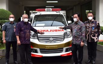 Bawaslu Terima Satu Unit Ambulans Dari BNI