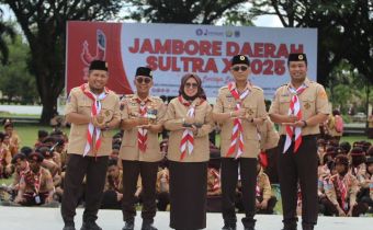 €œSaka Adhyasta Pemilu€ Penandatangan MOU Bawaslu Sultra Bersama Pemprov Sultra