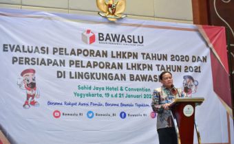 Targetkan 100 persen Kepatuhan LHKPN 2021, Abhan: Butuh Komitmen Kerja Sama Seluruh Bawaslu