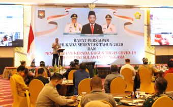 Di Hadapan Mendagri Hamiruddin Udu Sampaikan Kesiapan Personil Bawaslu dalam Melakukan Pengawasan Pemilu di tengah Covid-19