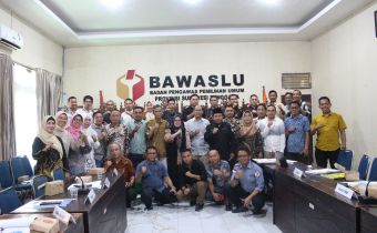 Bawaslu Sultra Gelar Rapat Koordinasi Pembahasan Anggaran Hibah Pemilihan Kepala Daerah Serentak Tahun 2024