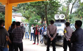 Temui Pendemo, Hamiruddin Jelaskan Langkah yang Diambil Bawaslu terkait Dugaan Mahar Politik di Pilkada Konsel