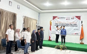 Sekjend Bawaslu RI Lantik 21 Pejabat Struktural