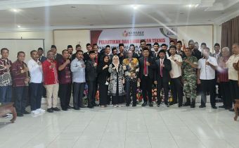 Darma ; Hadiri Pelantikan Panwascam Se- Kab. Buton Pada Pemilihan Serentak Tahun 2024