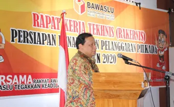 Abhan: Integritas, Soliditas dan Profesionalitas Pengawas Pemilu Kunci Sukses Pilkada 2020