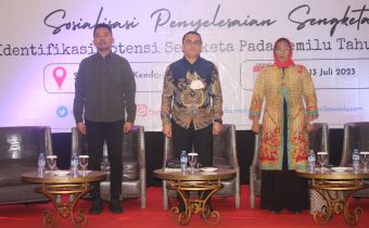 Menghadapi Pemilu 2024 Bawaslu Sultra Mensosialisasikan Proses Penyelesaian Sengketa