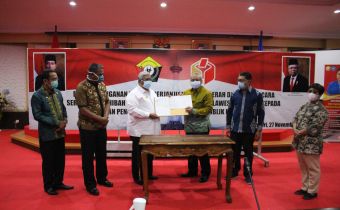 Gunawan Apresiasi Pemprov Sultra Hibahkan Aset ke Bawaslu