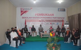 Di Tengah Pandemi Covid-19, Bawaslu Sultra Buka Sekolah Kader Pengawas Partisipatif Secara Daring
