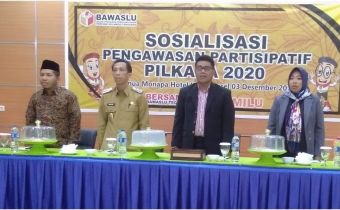 Bawaslu Sultra Gelar Sosialisasi Pengawasan Partisipatif Pilkada 2020