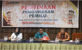 Bawaslu Sultra Gelar Pembinaan Pengawasan Pilkada 2020
