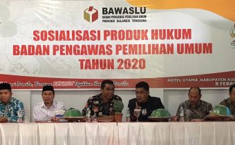 Bawaslu Sultra Gelar Sosialisasi Produk Hukum Tahun 2020