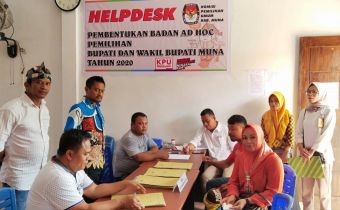 Bawaslu Sultra Temukan 1 Bakal Pasangan Calon Perseorangan Pemilihan Bupati dan Wakil Bupati Pilkada 2020 di Sultra yang tidak Memenuhi Syarat