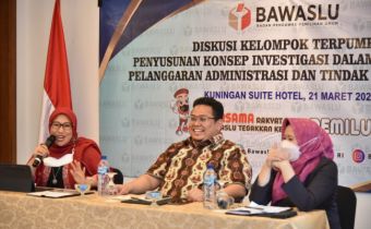 Bawaslu Susun Perbawaslu Terkait Investigasi Penanganan Dugaan Pelanggaran Pemilu