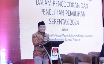 AWASI COKLIT BAWASLU SULTRA BUKA POSKO ADUAN DAN PATROLI PENGAWASAN  KAWAL HAK PILIH