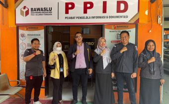 Bawaslu Sultra Terima Kunjungan Tim Visitasi KIP Tahun 2024