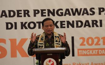 Buka SKPP di Kota Kendari,  Abhan Berharap Lahir Kader-Kader Pengawas Partisipatif di Pemilu 2024
