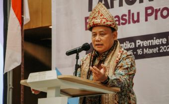 Rakor Kesiapan Pengawasan Pemilu 2024 Sumsel, Abhan Ingatkan 3 Hal Penting yang Perlu Dipersiapkan