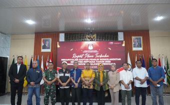 Bawaslu Sultra Hadiri Rapat Pleno Terbuka Rekapitulasi Daftar Pemilih Berkelanjutan Semester Pertama Tahun 2025 Tingkat Provinsi Sulawesi Tenggara