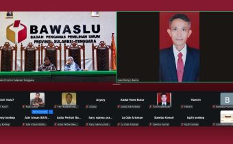 Sambutan dan Arahan Ketua dan Anggota Bawaslu Provinsi Sulawesi Tenggara Saat Pembukaan Kegiatan Orientasi PPPK Bawaslu Sultra Gelombang II Tahun 2026 Melalui Zoom meeting