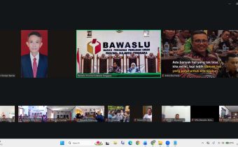 Acara Pembukaan Rapat Pengelolaan Data Dan Arsip Bawaslu Provinsi Dan Kab/Kota Tahun 2026 Via Zoom/Daring